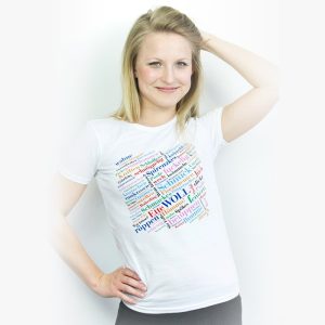 WOLL T-Shirt weiß (Damen)