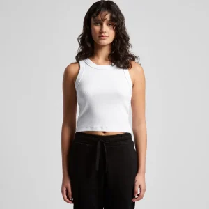AS Colour Wo’s Organic Rib Crop Tank 4064G
