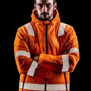 Gepolsterte Sicherheitsjacke aus recyceltem Material R500X